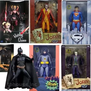 NECA Joker Superman Batman 1966 Adam West Action Figure DC Comics Model Kid Toy - Picture 1 of 10