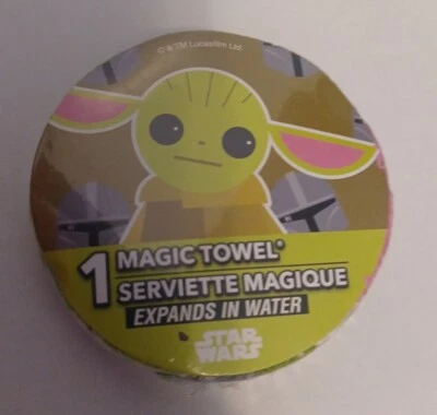 Toalla mágica Disney BABY YODA GROGU STAR WARS *ENVÍO GRATUITO* Foto 1 de 2