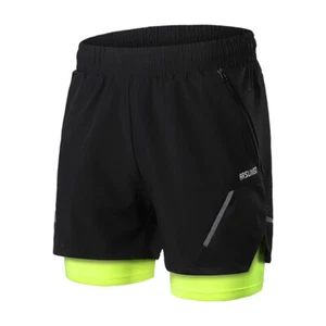 Outdoor Sports Shorts Running Training Short Pants Quick Dry Shorts Breathable - Picture 1 of 17