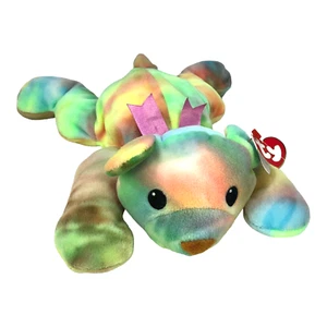 Juguete de peluche TY Pillow Pal Sherbet Tie Dye Bear 13 pulgadas 1998 - Imagen 1 de 17