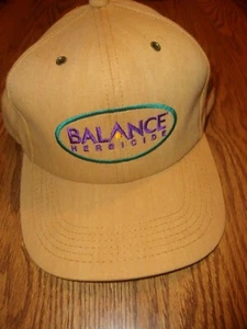BALANCE HERBICIDE TRUCKERS CAP HAT UNUSED OLD STOCK ADJUSTABLE - Picture 1 of 3