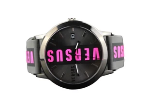 Versus Versace Uhr Damenuhr Damen Armbanduhr schwarz pink NEU