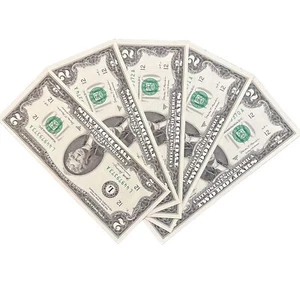 Lot von 5 Zwei-Dollar-Scheinen NEU 2 $ unzirkuliert sequentiell ECHTGELD - Bild 1 von 2