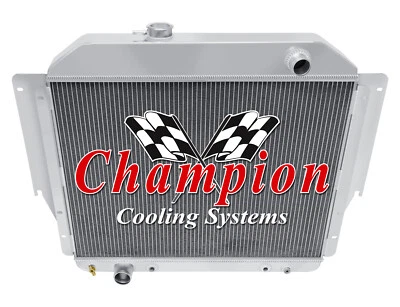 3 Row DR Champion Radiator - 1979 - 1983 Ford E-100 Econoline Club Wagon V8 Eng - Image 1 of 4