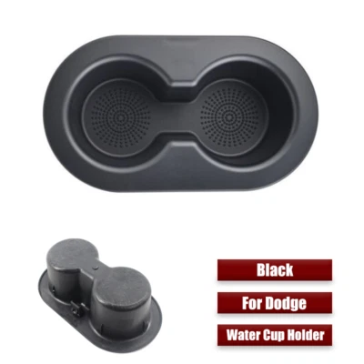 Portavasos de agua ABS negro para coche 5HD65DX9AC para Dodge Ram 1500 2500 3500 2002-2016 Foto 1 de 4