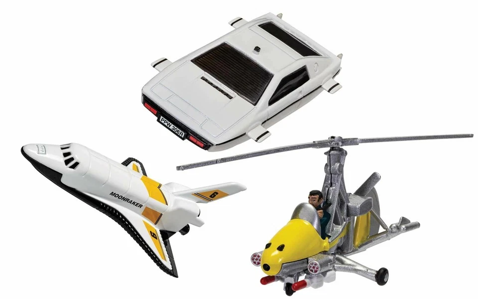 Corgi 1 43 James Bond Collection Set Spazio Shuttle Little Nelli Lotus ESPRIT