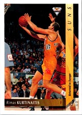 1994 Australian Futera NBL Rimas Kurtinaitis #91 Townsville Suns Basketball Card