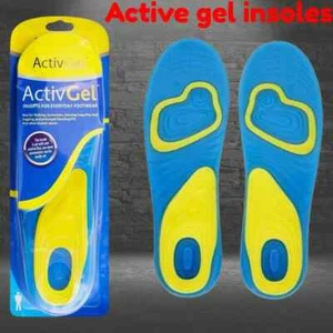 Neue Gel Active Einlegesohle Fußgewölbestütze, Sport Komfort, weiche Polsterung für Schuhe - Bild 1 von 8