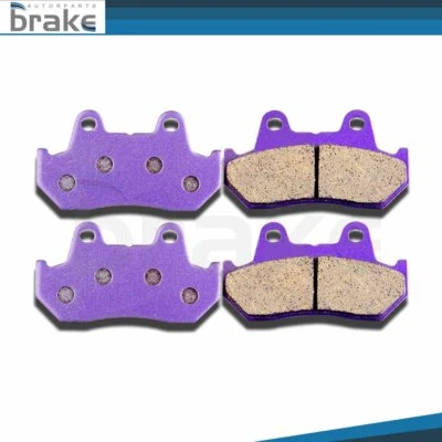 Pastillas de freno delanteras de fibra de carbono para Honda Goldwing 1200 GL1200 1985 Limited 1984 Foto 1 de 4