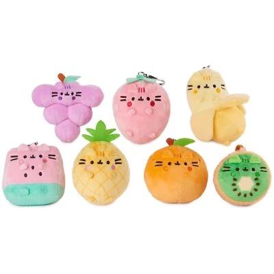 Pusheen Surprise Fruits Plush Mini Toy 3" Pack Blind Bag Keychain Gift (1 of 8) - Image 1 of 4