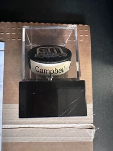 Gregory Campbell Boston Bruins Stanley Cup Signed Autographed Puck w/ COA 2014 - Picture 1 of 6