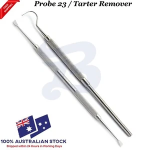 Explorer Probe 23 Hook Shape Remover Dogs/Pets Tarter Plaque Remover New X2 - Bild 1 von 1