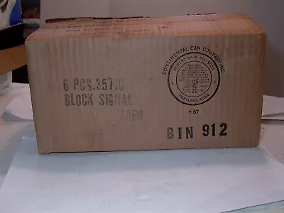 American Flyer HO,Gilbert HO#35710 Master Carton wBlock Signals85% Full NOS,MINT - Image 1 of 4