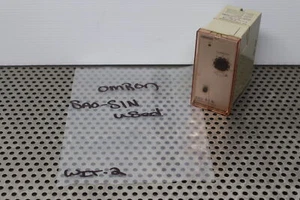 Omron SAO-S1N Current Sensor 50/60Hz Used With Warranty See All Pictures - Picture 1 of 12