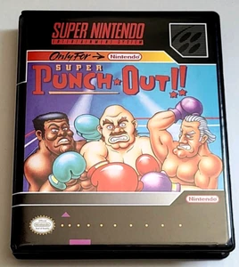 ¡¡Súper Punch-Out!! SOLO ESTUCHE Super Nintendo SNES Caja MEJOR Calidad Disponible - Imagen 1 de 5