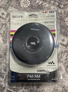 Sony D-FJ003 CD Walkman Skip Free FM/AM Tuner CD Walkman Discman Black NEW NOS - Picture 1 of 3
