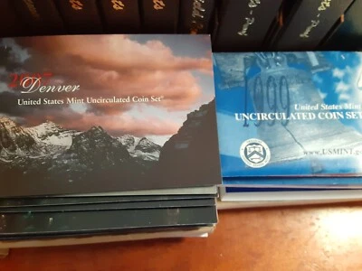 1999 to 2016 UN-circulated Mint sets. 18 Complete Sets(P and D). - Image 1 of 2