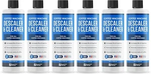 Descaling Solution (12 Uses) Coffee Machine Descaler Cleaner - Picture 1 of 6