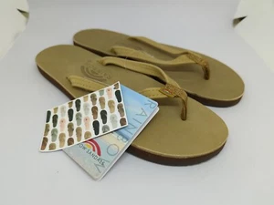 Rainbow Womens Premier Leather Single Layer Narrow 301ALTSN Sierra Brown L NWT - Picture 1 of 9