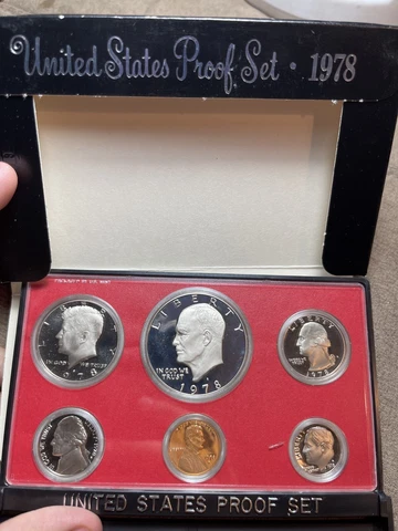 1978 US Mint Proof Set OGP Cover