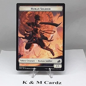 MTG - Ikoria: Lair of Behemoths - Human Soldier - Token - #003 - Picture 1 of 2