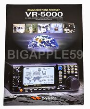 Flyer/brochure pour récepteur radio large bande Yaesu VR-5000 AM HF FM VHF UHF