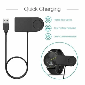 100cm Charging Cable Charger For Garmin Forerunner 235 630 230 735XT 35/30 Watch - Photo 1 sur 10