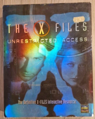 The X-Files Unrestricted Access 👽 PC CD-ROM Interactive Resource 🛸 Windows 95 - Image 1 of 4