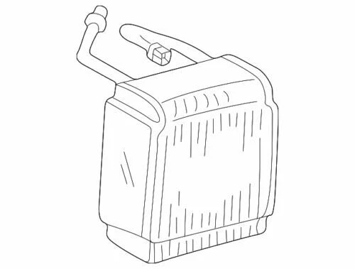 Novo fabricante de equipamento original Ford 1994-2019 F-350 Econoline Wagon A/C evaporador núcleo 6C2Z-19860-B - Imagem 1 de 2