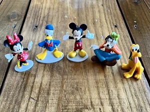 Disney Junior Mickey Mouse Clubhouse Set of 5 Figurines/Cake Toppers - VGC - Picture 1 of 3