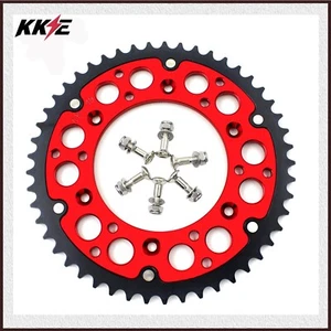 KKE 52T Hybrid Sprocket For HONDA CR 125R 250R 500R CRF 250R 250X 450R 450X Red - Bild 1 von 8