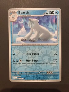 Pokémon TCG - Beartic - 054/197 - Obsidian Flames - Reverse Holo - NM/MINT - Picture 1 of 1