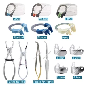 Anillo de sujeción de sistema de matriz seccional Palodent V3 bandas de matriz dental - Imagen 1 de 25