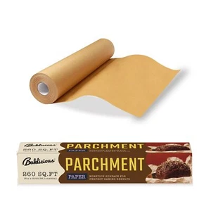 Unbleached Parchment Paper Roll For Baking 15 In X 210 Ft 260 Sq.ft Nonstick Bak - Picture 1 of 6