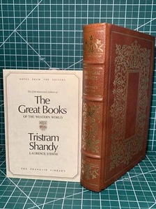 Franklin Library: TRISTRAM SHANDY By Laurence Sterne & Editor’s Notes ~ NM + - Picture 1 of 11