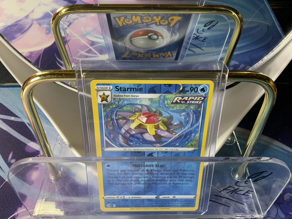 Pokémon TCG Starmie Fusion Strike 053/264 Reverse Holo Holo Rare - Image 1 of 1