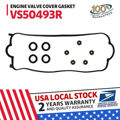 Engine Valve Cover Gasket Set for Honda Accord 1994-2002 2.2L 2.3L L4 US - Imagem 1 de 4