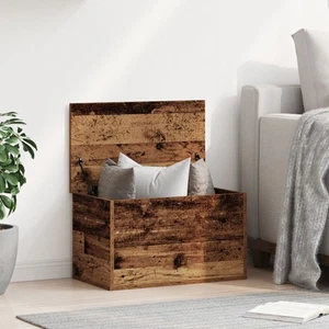 Cassa da Stoccaggio in Legno Vintage 60x35x35 cm Ingegnerizzato vidaXL - Foto 1 di 11