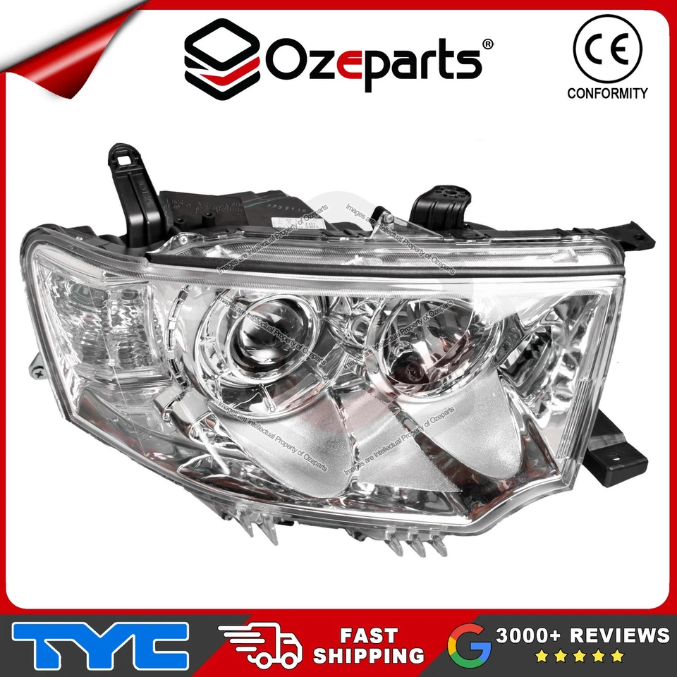 RH Right Hand Head Light Lamp Halogen For Mitsubishi Challenger PB PC 09~15 - Image 1 of 4