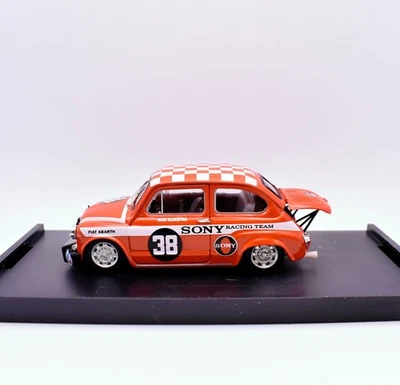 Modellino auto rally scala 1:43 Fiat 500 abarth 1000 Brumm diecast modellismo - Immagine 1 di 4