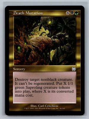 Magic The Gathering Apocalypse Death Mutation #96/143 MTG TCG CCG - Image 1 of 2