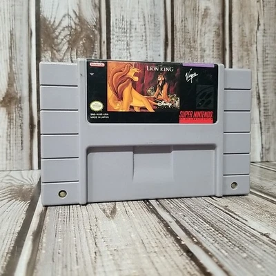Disney's The Lion King (Super Nintendo, 1994) SNES Virgin Games Tested Works - Image 1 of 4