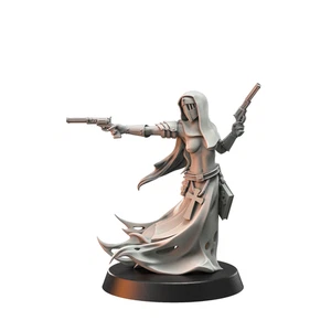 Nun A | Trench Crusade Crab Minis | Wargaming 3D Printed Miniatures - Bild 1 von 1