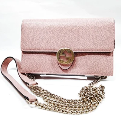 SIN TARIFA Cartera Larga Gucci Cuero Rosa 3283099 Foto 1 de 4