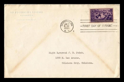 Dr Jim Stamps US FDC 3c Baseball Centennial Scott 855 Postmaster General Corner - Image 1 of 2