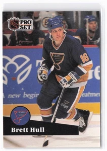 Juego profesional Brett Hull #215 St. Louis Blues 1991-92 - Imagen 1 de 2