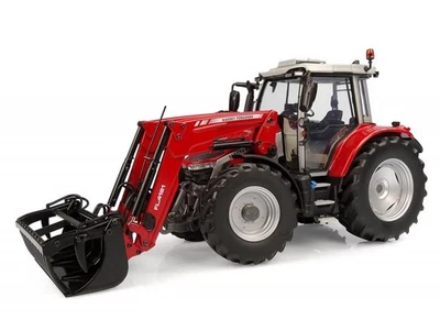 UNIVERSAL HOBBIES - Tracteur avec chargeur – MASSEY FERGUSON 5S.115 - 1/32 - ... - Photo 1/4