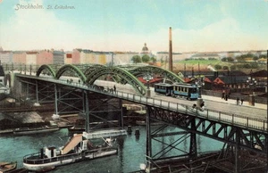 CARTOLINA D'EPOCA STOCCOLMA - Foto 1 di 2