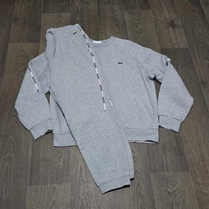 Lacoste Tracksuit - Jumper And Joggers - Mens Medium - Grey - Picture 1 of 8