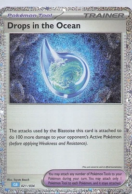 Drops in the Ocean Classic Collection Trading Card Game Classic 021/034 NM - Image 1 of 2